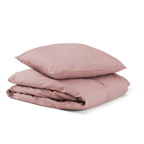 Unikka sengetøj 100x140 rosa satin