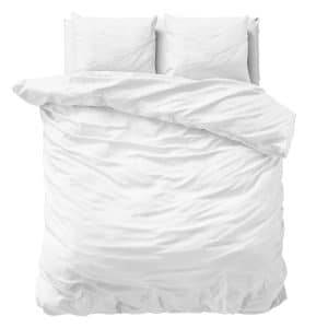 Uni Satin sengesæt, hvid 200 x 200/220