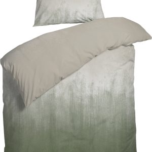 Økologisk Sengelinned Horisont Sand/green Gots