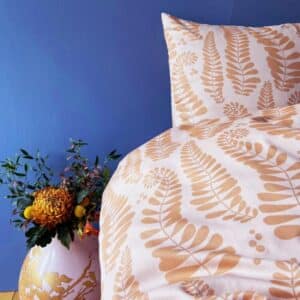 Engholm Textiles - Sengesæt Notes by Susanne Schjerning Fern Sweet, 140x200 cm